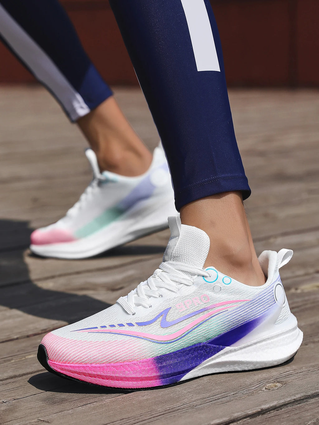 Sports Men Running Shoes Carbon Board Speciality Marathon Breathable Lightweight Women's Comfortable Nonskid Casual Sneakers New