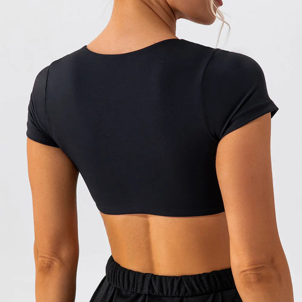 No more bras Nylon Spandex High Stretch Skin Friendly Breathable Tight Sports Undershirt Running Fitness Sports Tank Tops For Wo