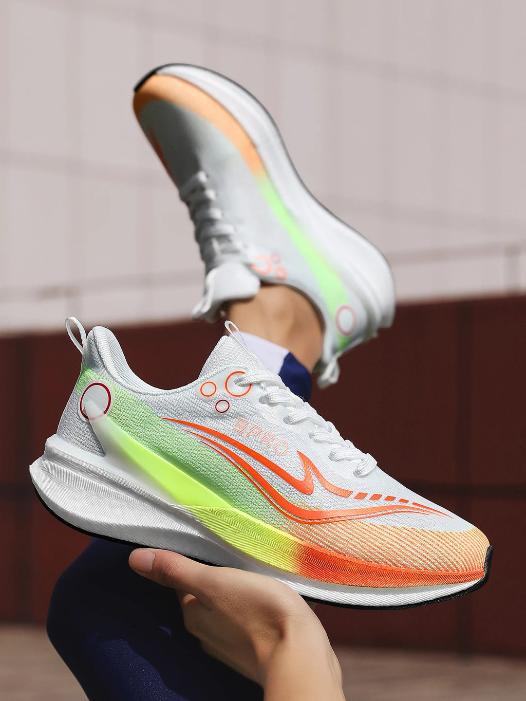 Sports Men Running Shoes Carbon Board Speciality Marathon Breathable Lightweight Women's Comfortable Nonskid Casual Sneakers New
