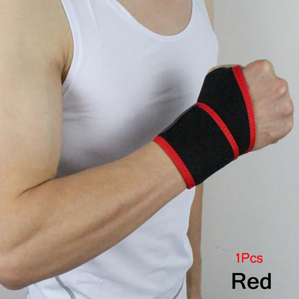 GOMOREON 1Pcs Wrist Guard Band Brace Support Carpal Tunnel Pain Wraps Bandage Fitness Wristbands