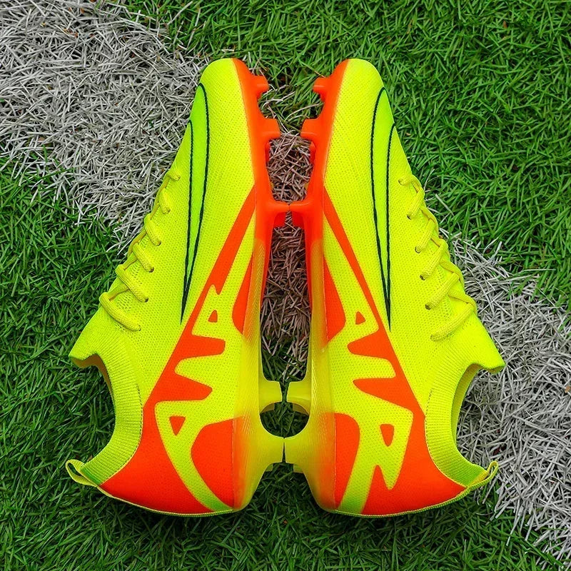 Men Football Boots Training Sport Soccer Shoes Non-Slip Ultralight Grass Unisex Outdoor Sports Shoes Breathable Drop Shipping