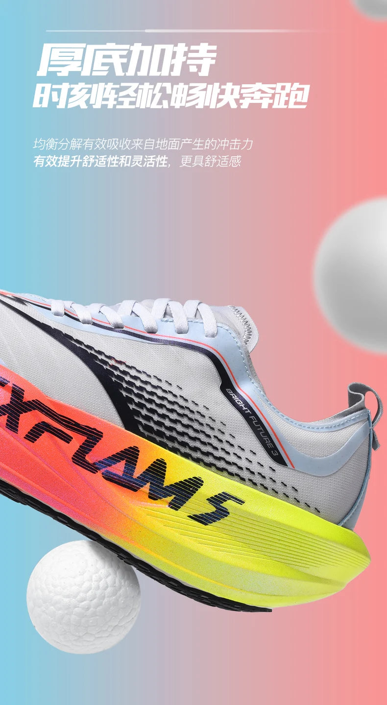 Running Shoes Men Carbon Plate Speciality Marathon Sports Breathable Lightweight Women's Comfortable Nonskid Leisure Sneakers