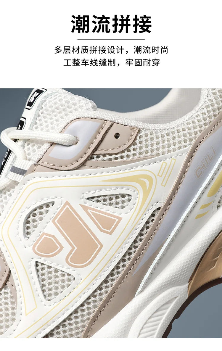 Shoes for Men Sneakers 2026 Fashion Breathable Sports Shoes Men Outdoor Running Shoes Lace Up Training Sneakers Tenis Masculino