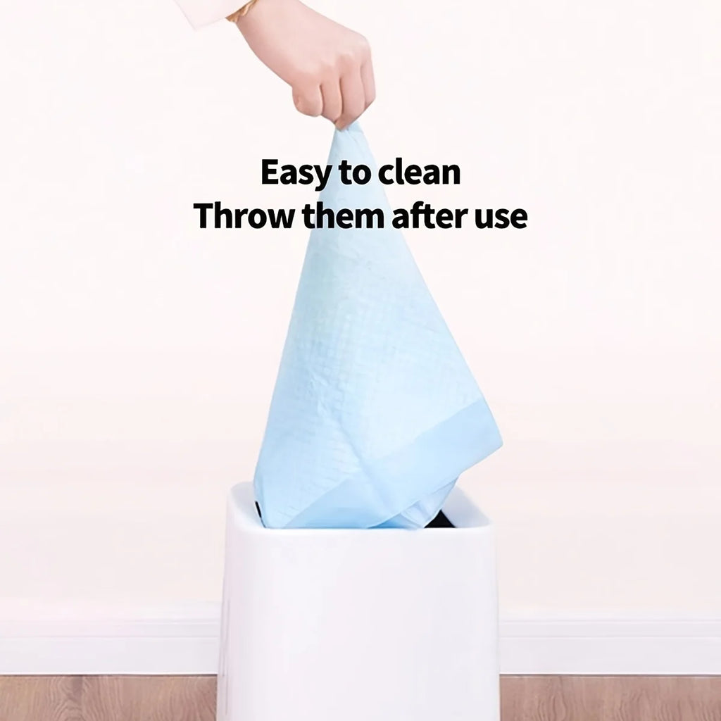A Pet Pee Pad for Small Pets Like Rabbits, Hamsters, and Guinea Pigs, Disposable Absorbent Deodorizing Thickened Pad