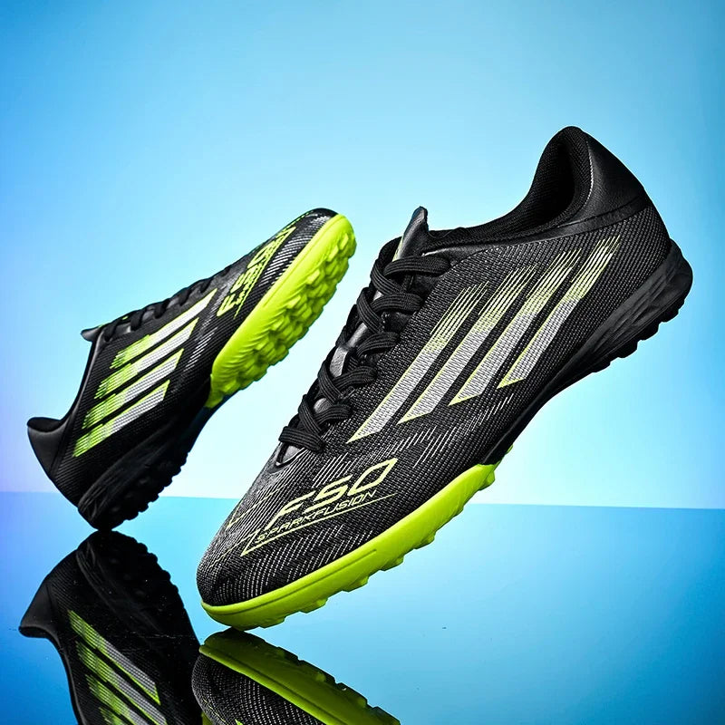 New Men Football Boots Professional Comfortable Sports Shoes Soccer Shoes Boys Sneakers Match Ankle Non-Slip TF/FG Unisex