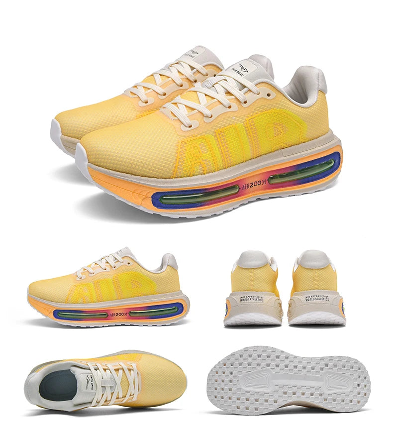 Running Shoes Carbon Board Speciality Marathon Men Sports Breathable Lightweight Women's Comfortable Athletic Nonskid Sneakers