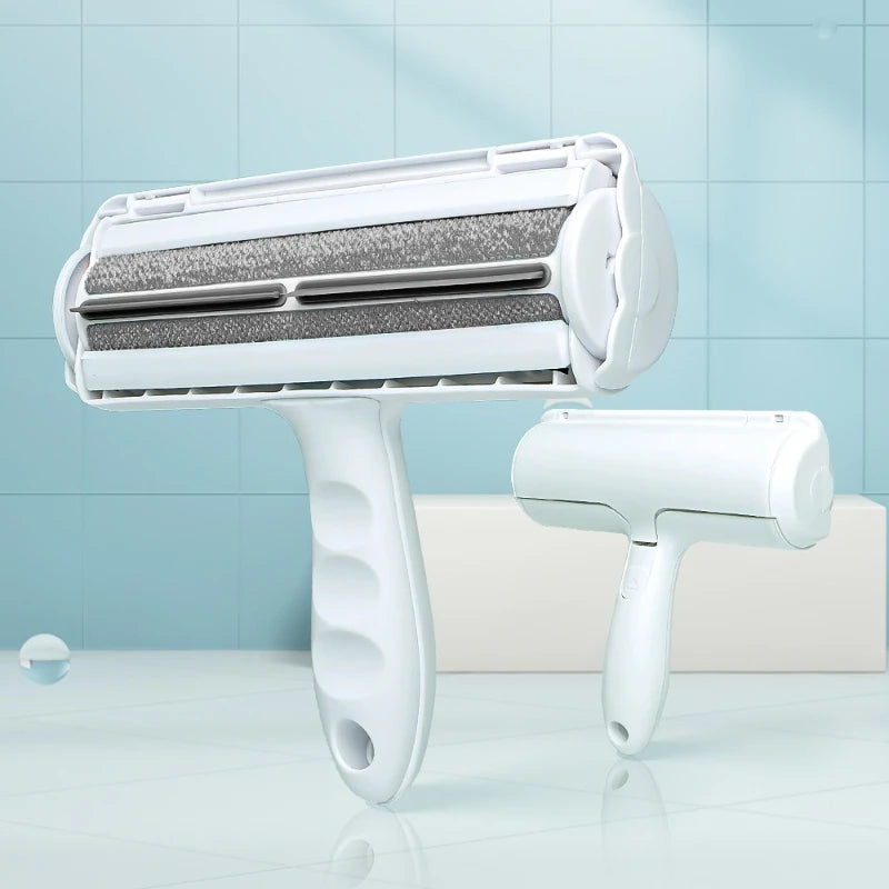 Pet Hair Remover Roller - Dog & Cat Fur Remover with Self-Cleaning Base - Efficient Animal Hair Removal Tool - Perfect for Furni