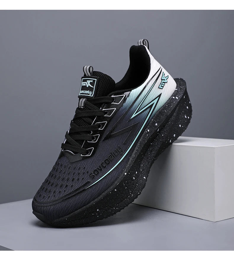Running Shoes Men's Sneakers Trend Walking Speciality Carbon Board Marathon Sports Male Athletic Nonskid Lightweight For Women