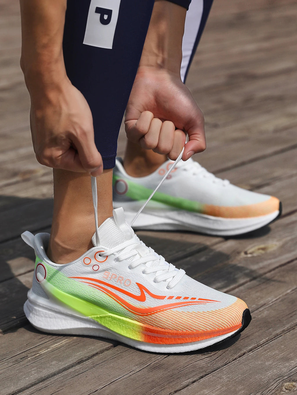 Sports Men Running Shoes Carbon Board Speciality Marathon Breathable Lightweight Women's Comfortable Nonskid Casual Sneakers New