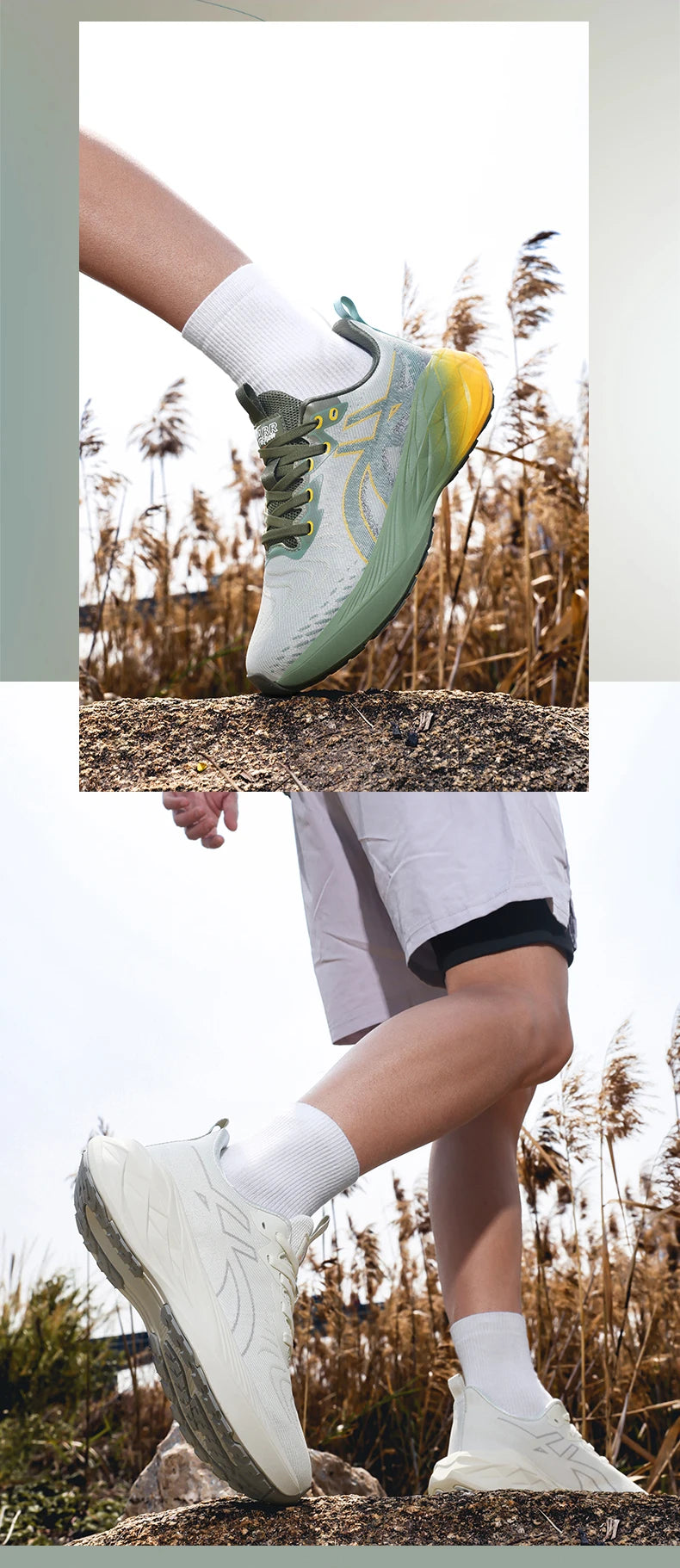 Men's sports shoes new casual comfortable fashion versatile thick soled wear-resistant breathable running leisure sports shoes