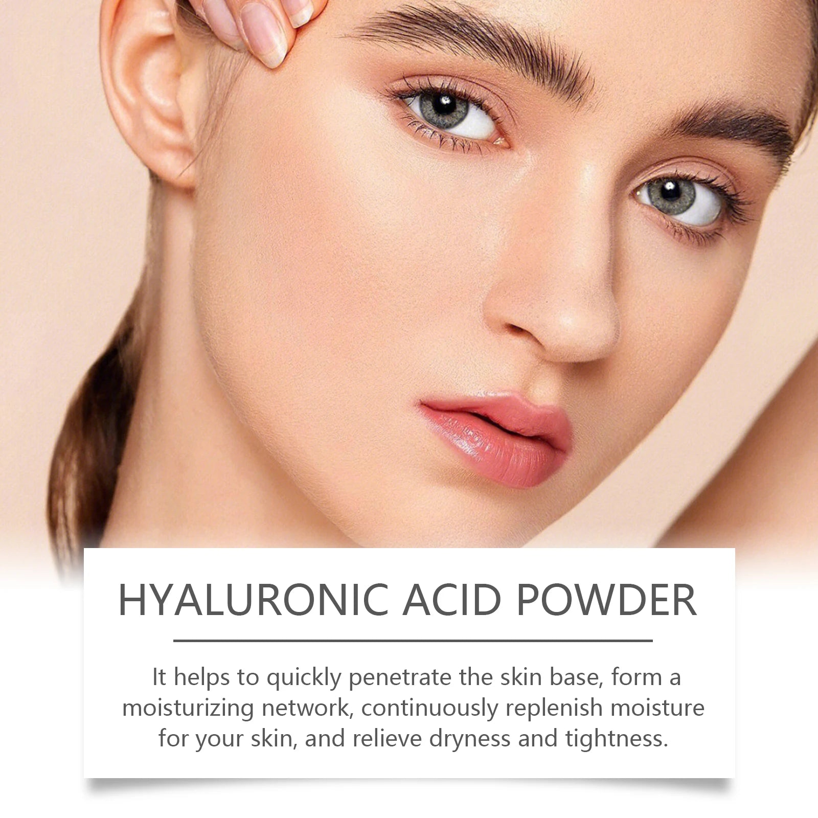 Hyaluronic Acid Facial Mask Powder Moisturize Firming Increase Skin Elasticity Repairing Keratin Brightening Facial Apply Mask