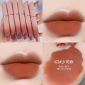 Dual-Use Liquid Matte Lipstick Lip Balm Pink Long-Lasting Non-Stick to Cup 6 Colors Available for Lip And Cheek Makeup
