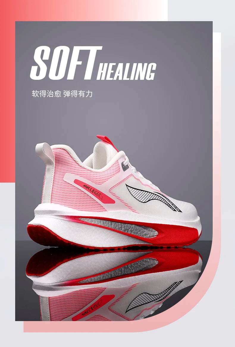 Sports Shoes for Men Air Cushion Jogging Shoes Running Shoes Carbon Board Marathon Breathable Lightweight Women Nonskid Sneakers