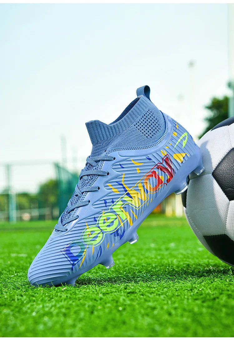 Wholesale Soccer Shoes for Men & Women, Long & Turf Studs Training Footwear for Students on Grass Fields
