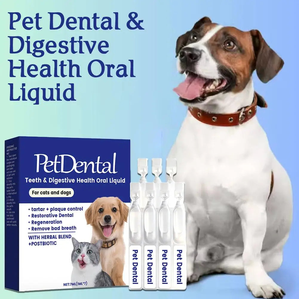 Pet Teeth Cleaning Liquid for Dog and Cat Teeth Cleansing Remove Tartar Odor Reduce Bad Breath Keep Fresh Pet Dental Care