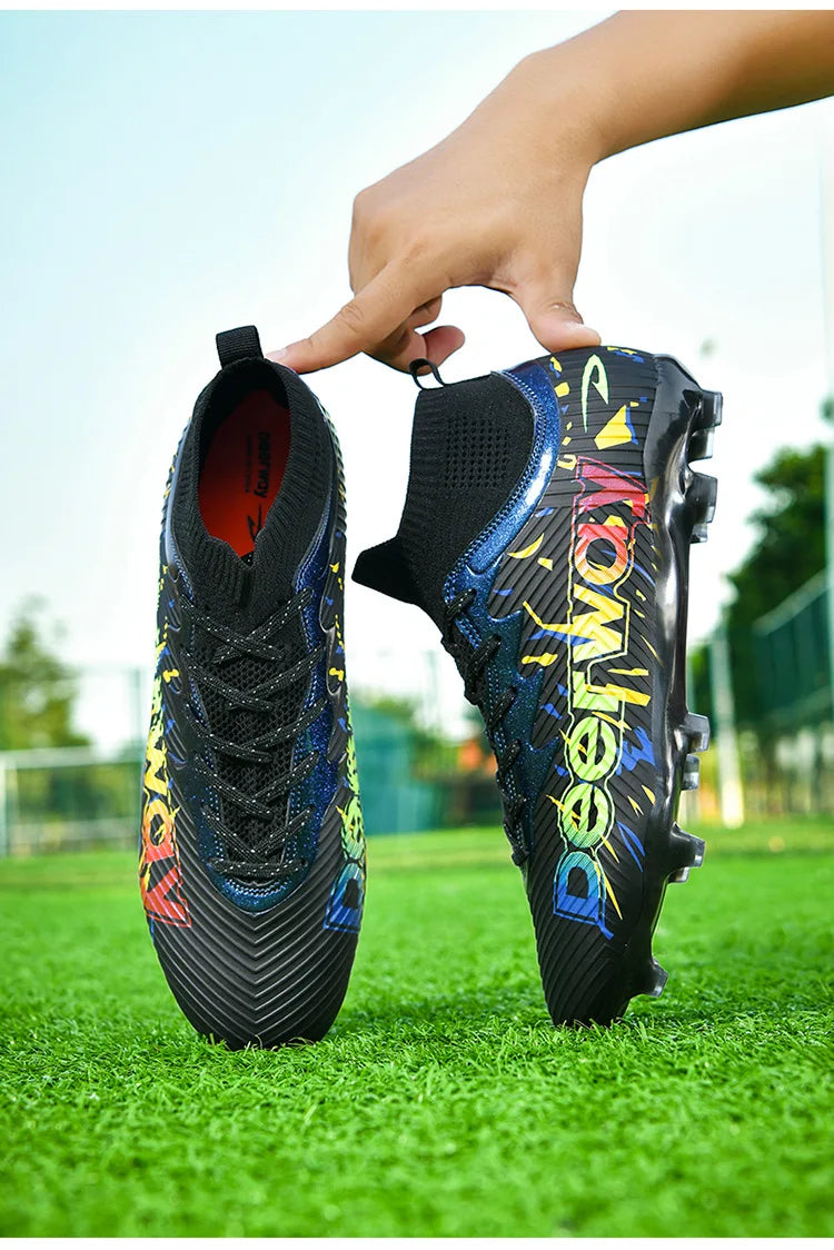 Wholesale Soccer Shoes for Men & Women, Long & Turf Studs Training Footwear for Students on Grass Fields