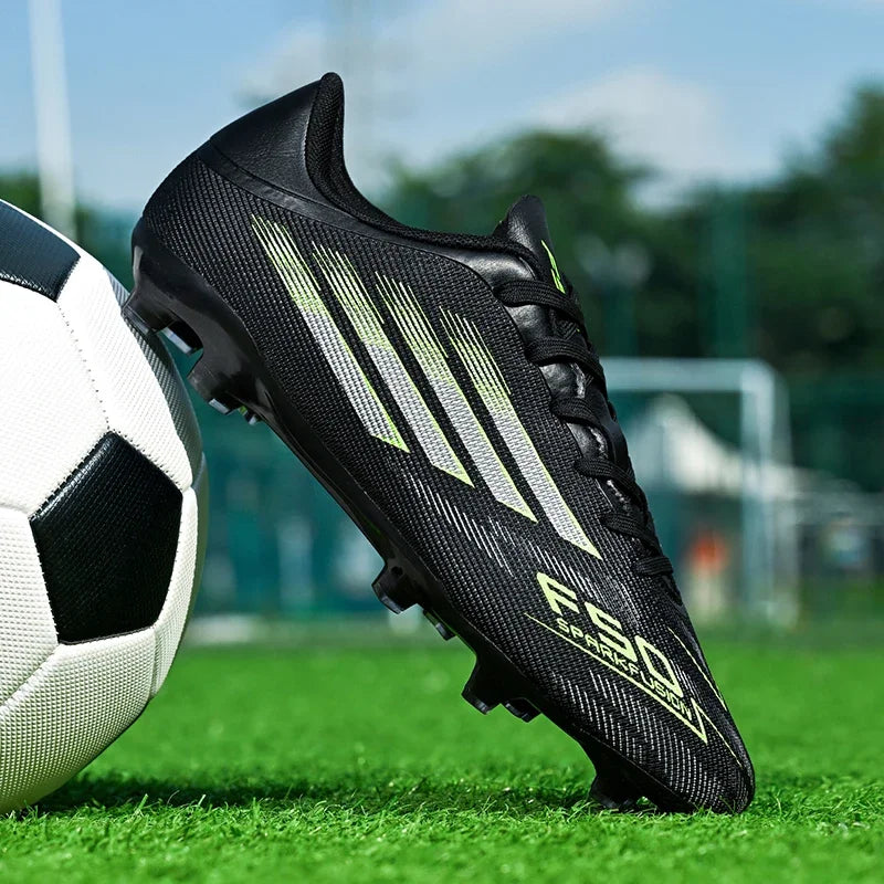 New Men Football Boots Professional Comfortable Sports Shoes Soccer Shoes Boys Sneakers Match Ankle Non-Slip TF/FG Unisex