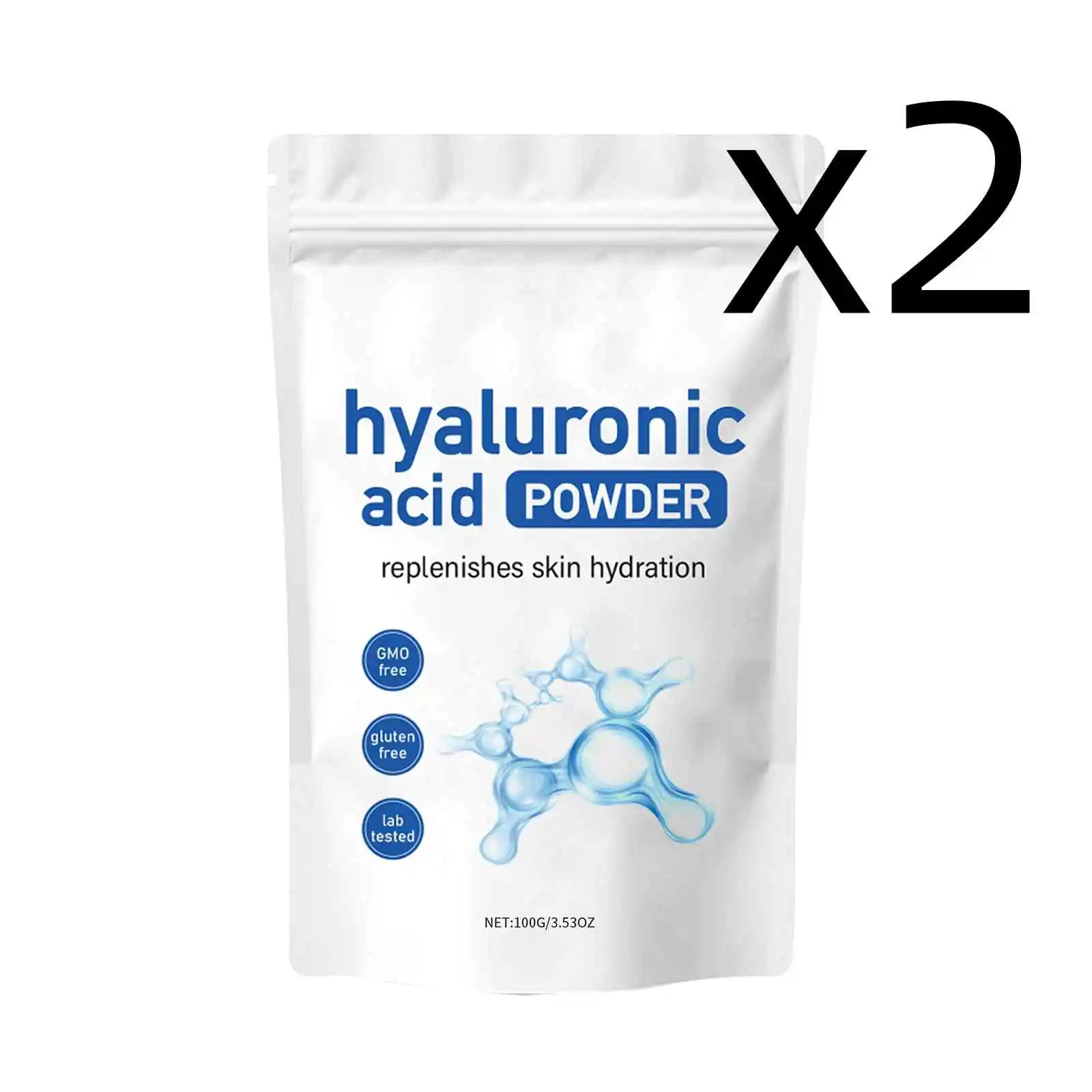 Hyaluronic Acid Facial Mask Powder Moisturize Firming Increase Skin Elasticity Repairing Keratin Brightening Facial Apply Mask