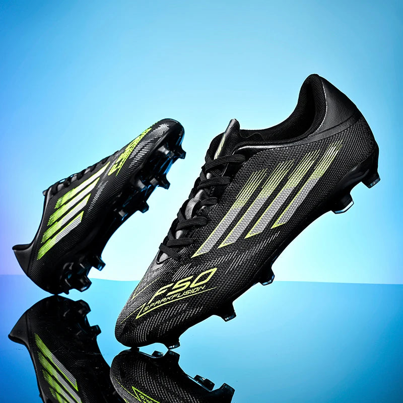 New Men Football Boots Professional Comfortable Sports Shoes Soccer Shoes Boys Sneakers Match Ankle Non-Slip TF/FG Unisex