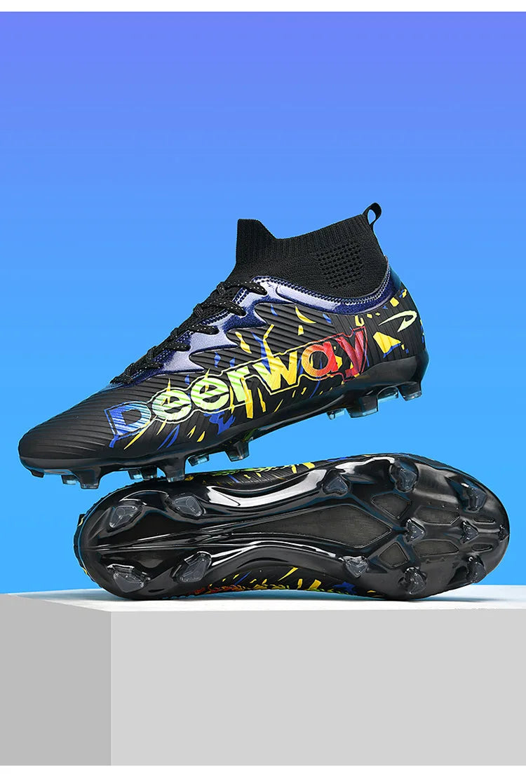 Wholesale Soccer Shoes for Men & Women, Long & Turf Studs Training Footwear for Students on Grass Fields