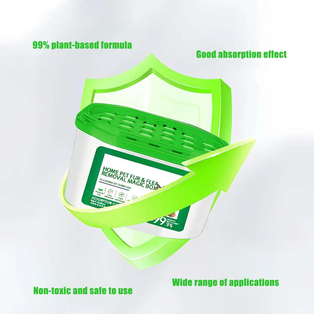 Pet Hair & Dust Remover Box Dehumidifying Air Purifier Reusable Indoor Cleaner for Home Office Bedroom Nursery Kitchen Hotel